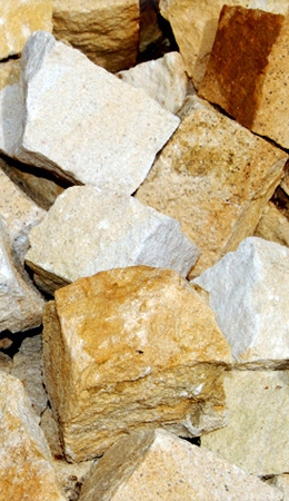 Dekoracyjne kostki brukowe z kamienia naturalnego